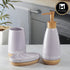 Ceramic Bathroom Set of 3 with Soap Dispenser (9884)