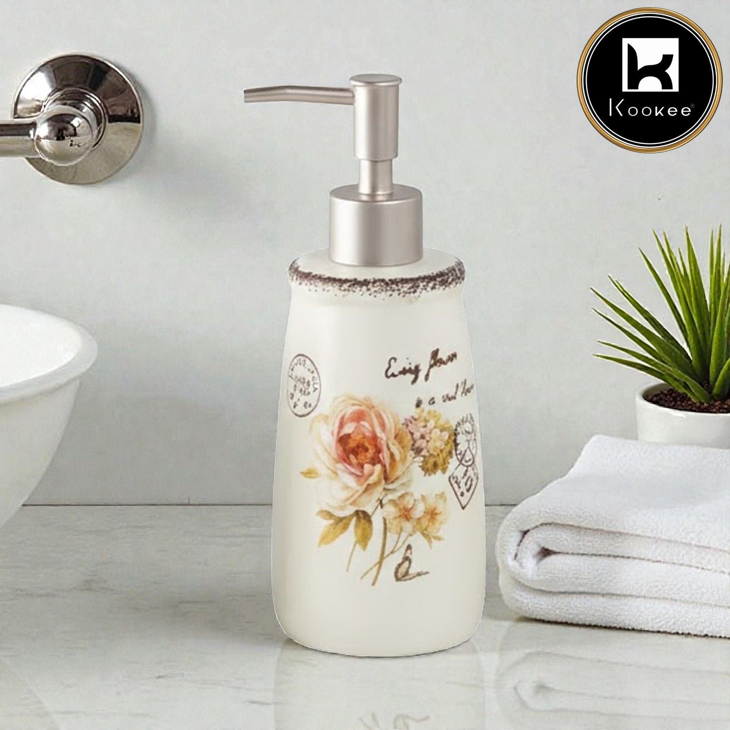 Ceramic Soap Dispensers, 1 piece (9889-SD)