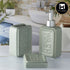 Ceramic Bathroom Set of 3 with Soap Dispenser (9890)