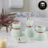 Ceramic Bathroom Set of 4 with Soap Dispenser (9894)