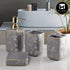 Ceramic Bathroom Accessories Set of 4 with Soap Dispenser (9896)