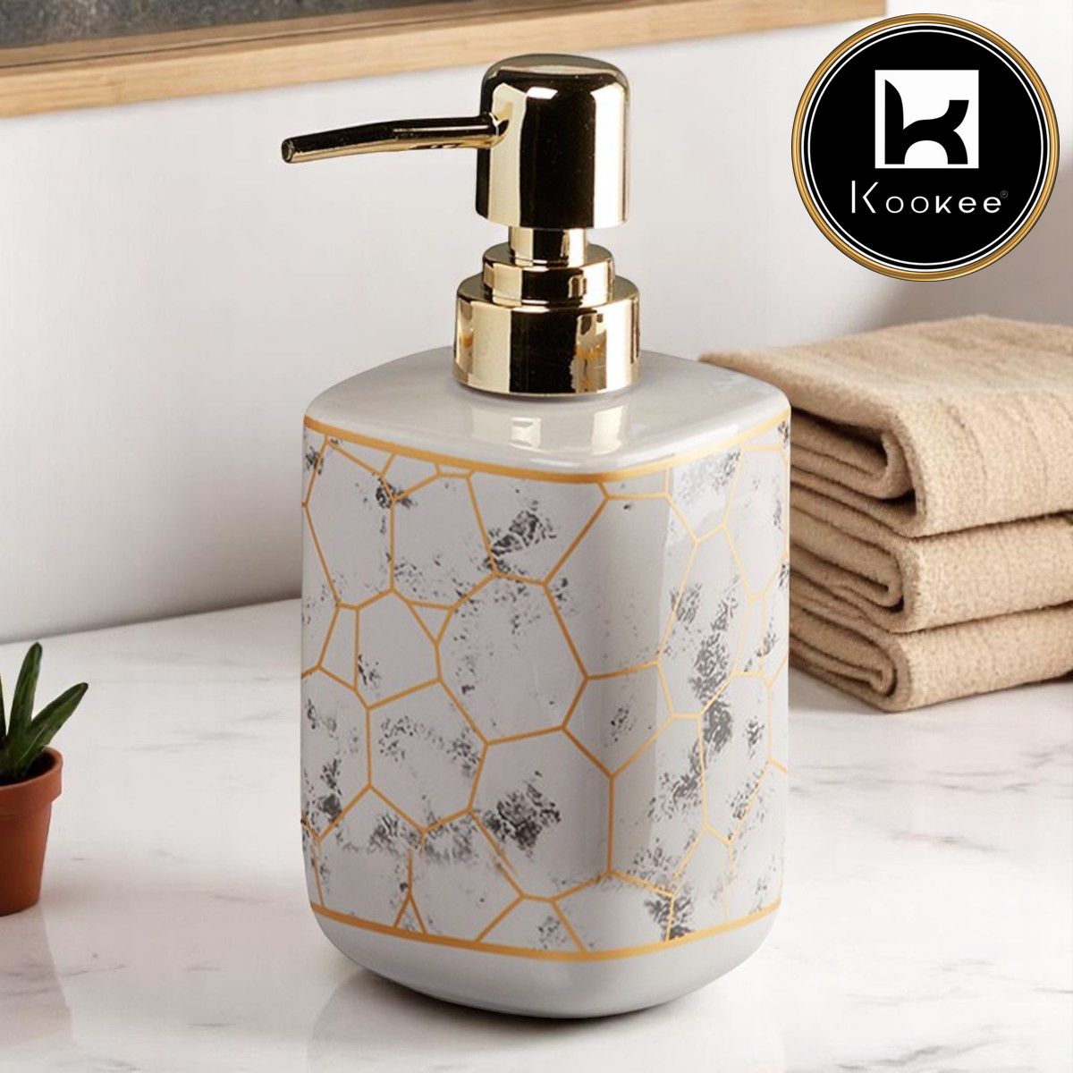 Ceramic Soap Dispensers, 1 piece (9897-SD)