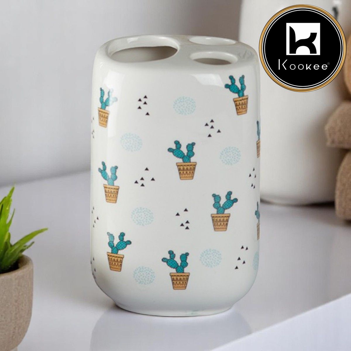 Ceramic Toothbrush Holders, 1 piece (9900-TH)