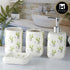 Ceramic Bathroom Accessories Set of 4 with Soap Dispenser (9902)