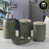 Ceramic Bathroom Set of 4 with Soap Dispenser (9903)