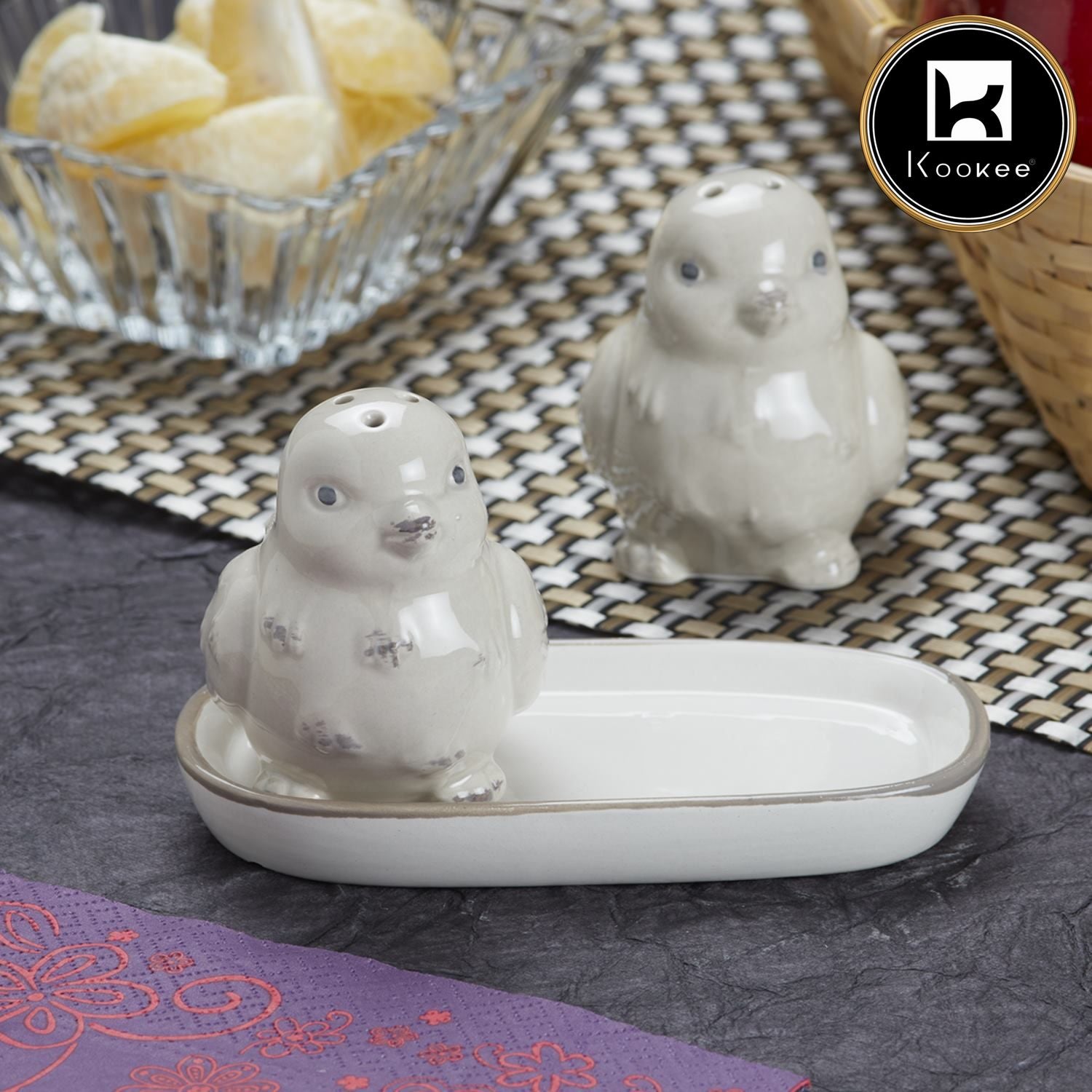 Kookee Salt and Pepper Sets, Grey, ART09978