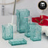 Acrylic Set of 5 Bath Set with Soap Dispenser (10043)