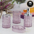 Acrylic Set of 4 Bath Set with Soap Dispenser (10048)