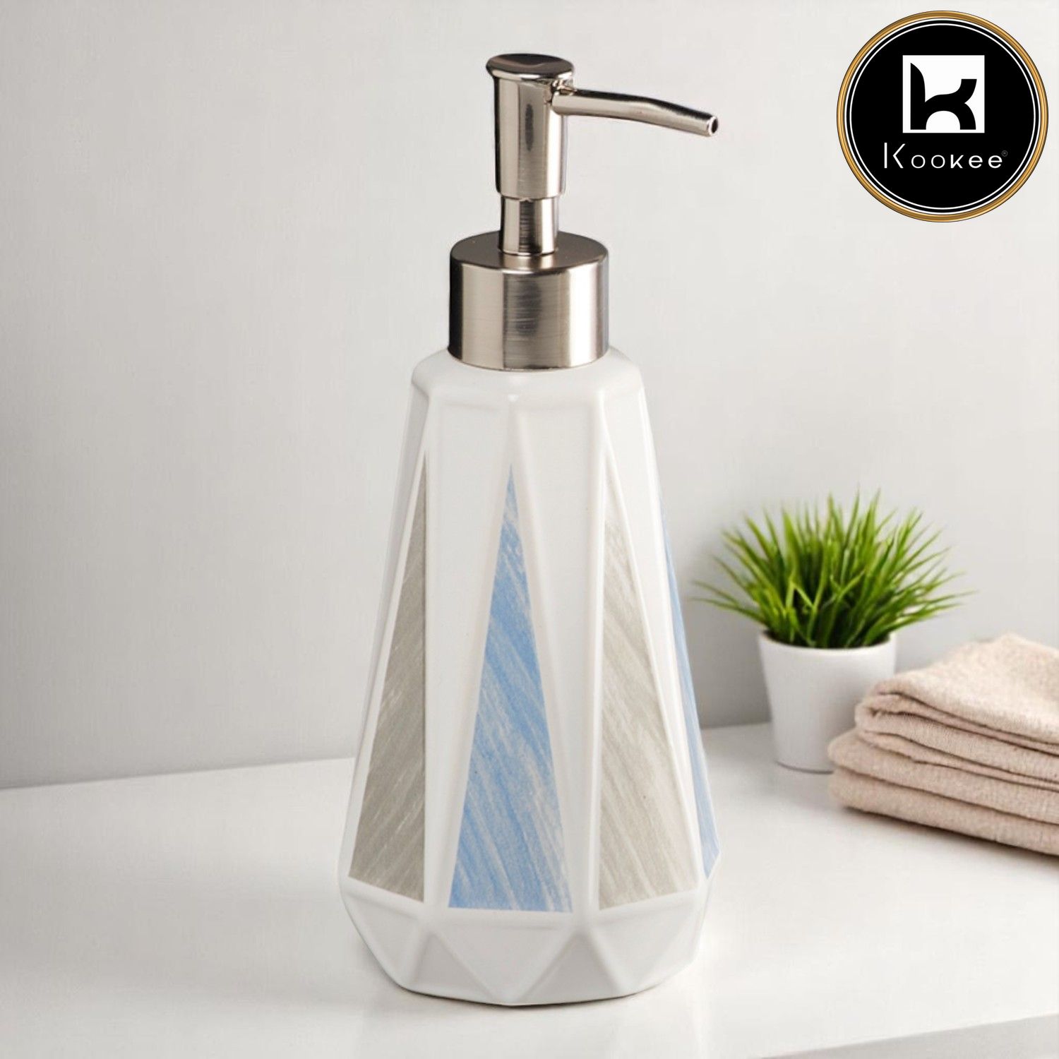 Kookee Ceramic Soap Dispensers, 1 piece (10085-SD)