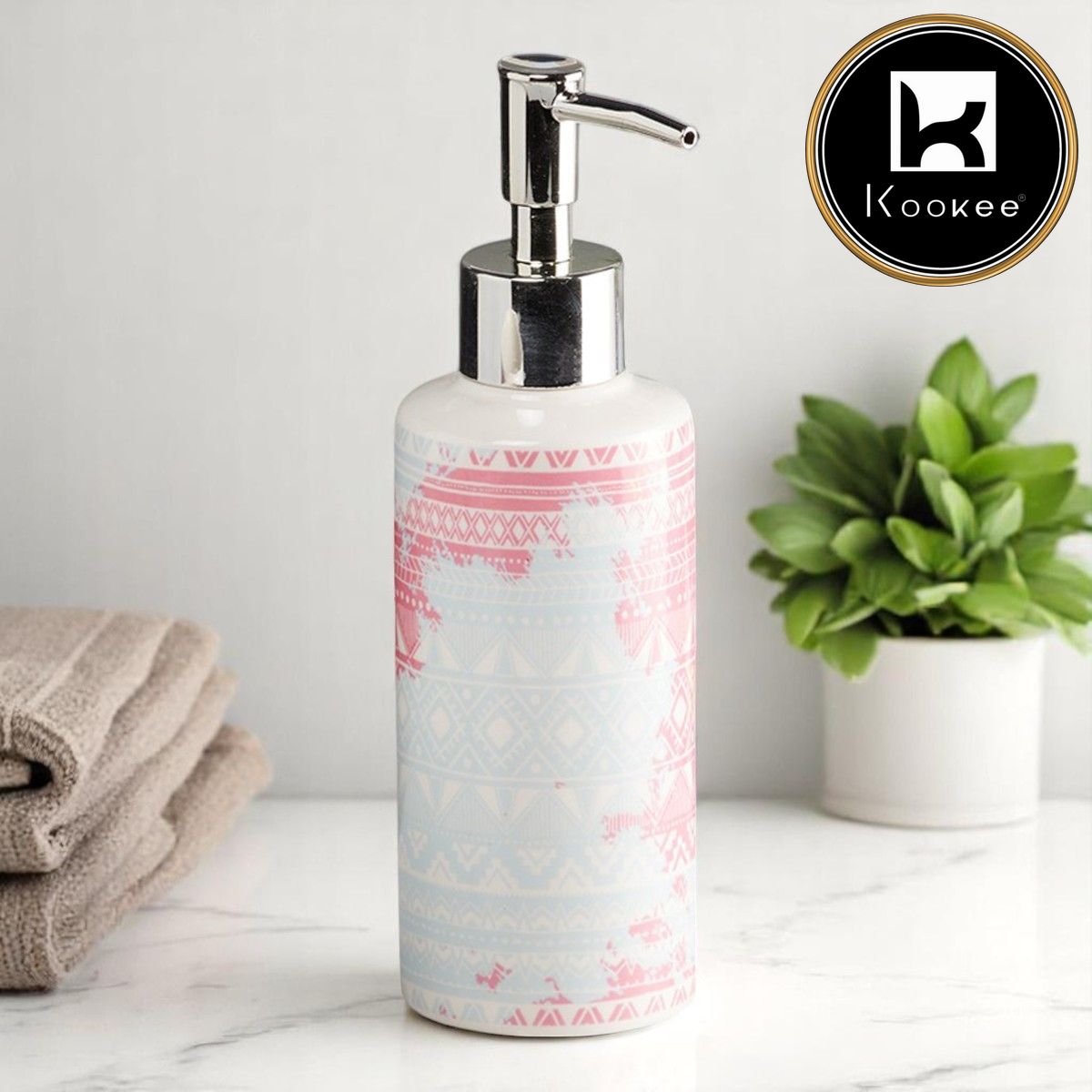 Kookee Ceramic Soap Dispensers, 1 piece (10086-SD)