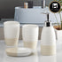 Ceramic Bathroom Set of 4 with Soap Dispenser (10098)