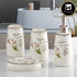 Ceramic Bathroom Set of 4 with Soap Dispenser (10105)