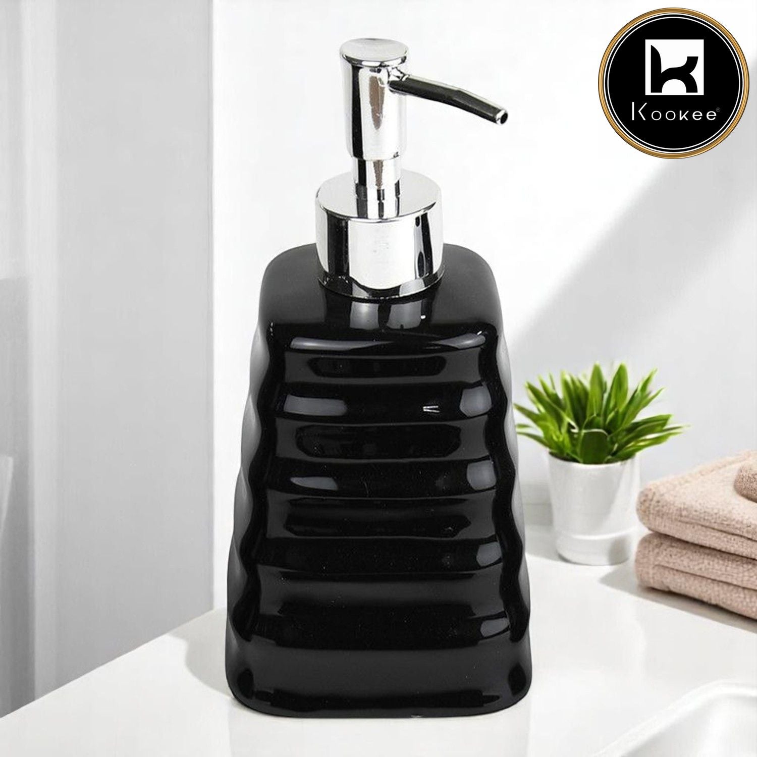 Kookee Ceramic Soap Dispensers, 1 piece (10109-SD)