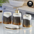 Ceramic Bathroom Set of 4 with Soap Dispenser (10177)