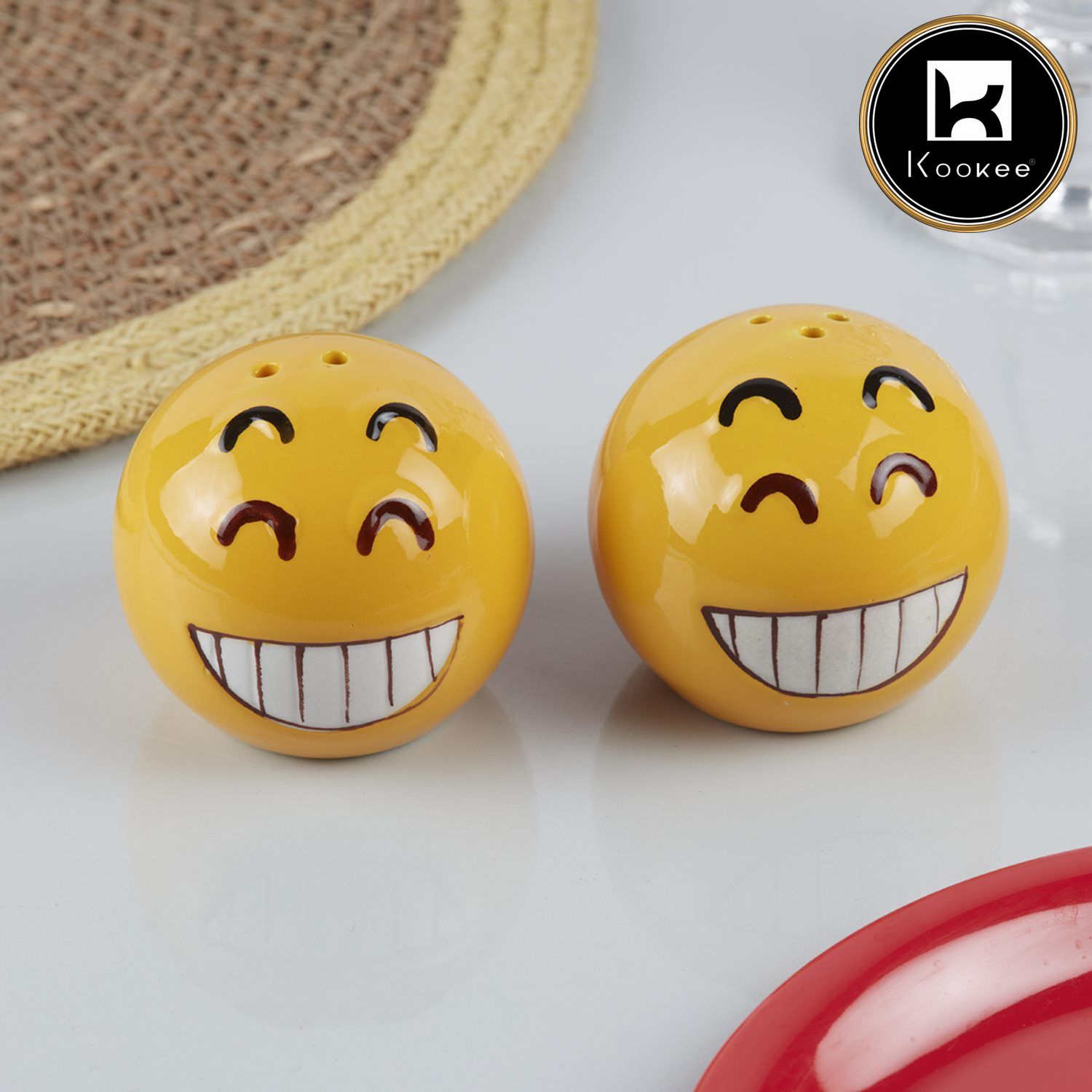 Kookee Salt and Pepper Sets, Yellow, ART10183