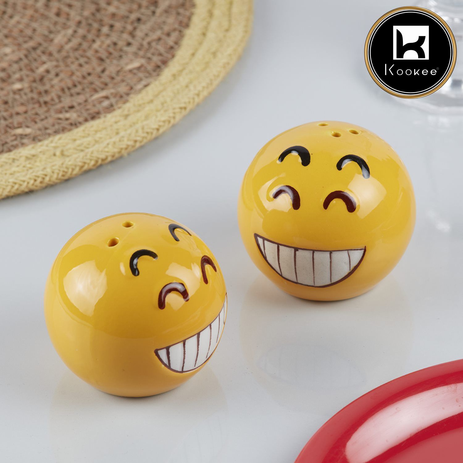 Kookee Salt and Pepper Sets, Yellow, ART10183