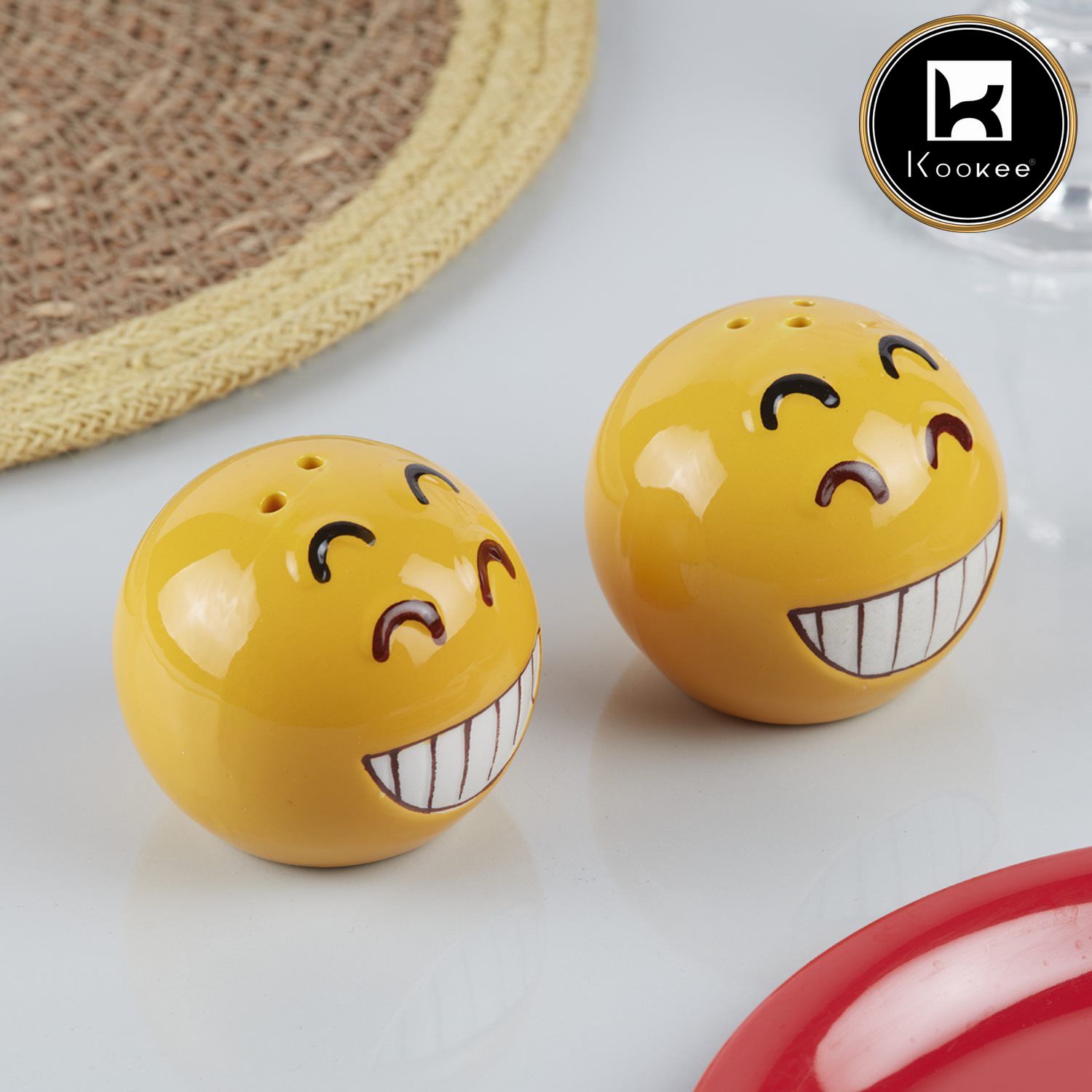 Kookee Salt and Pepper Sets, Yellow, ART10183