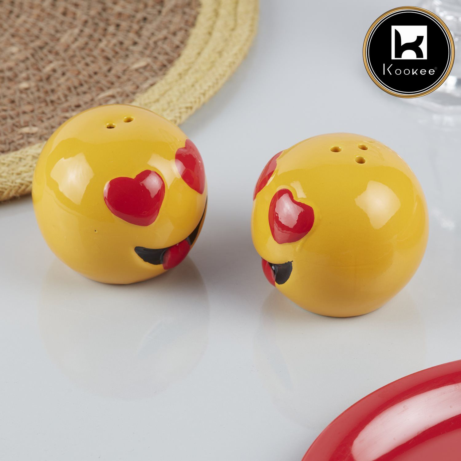 Kookee Salt and Pepper Sets, Yellow, ART10185