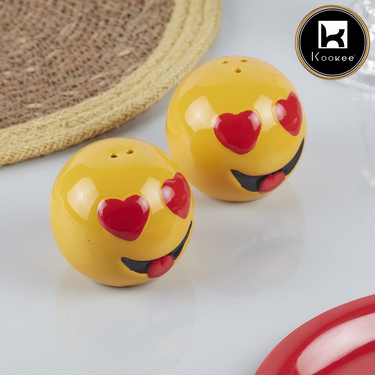 Kookee Salt and Pepper Sets, Yellow, ART10185
