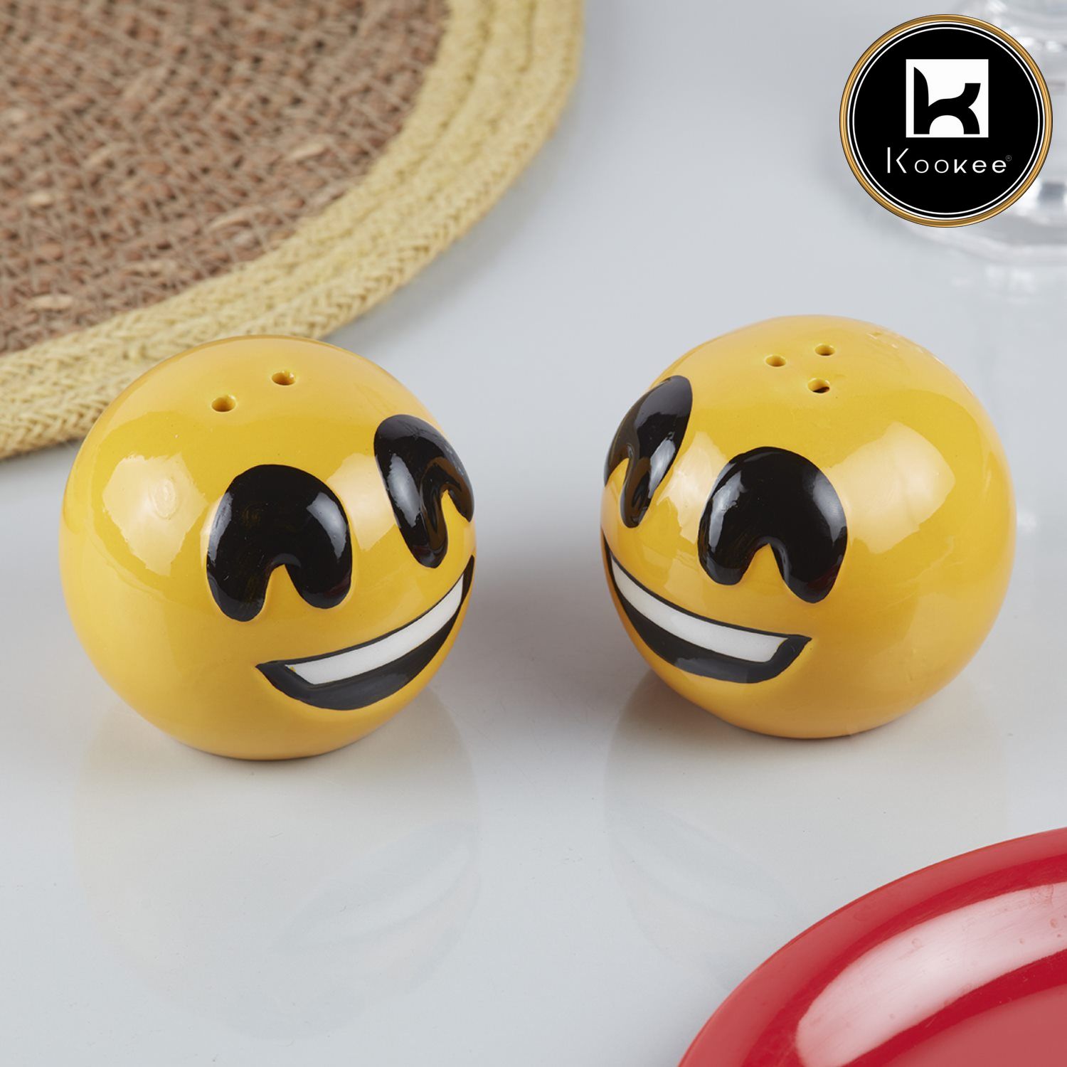 Kookee Salt and Pepper Sets, Yellow, ART10186