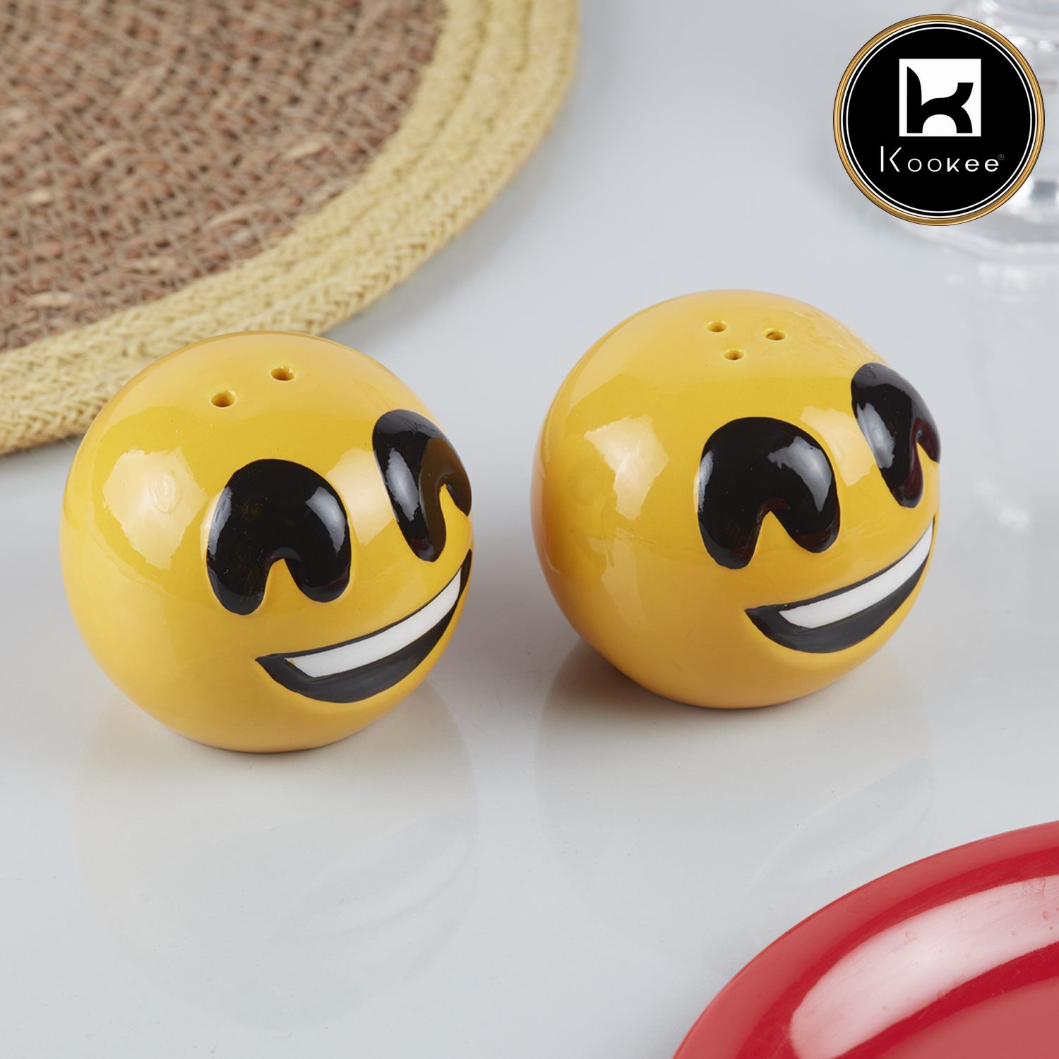 Kookee Salt and Pepper Sets, Yellow, ART10186