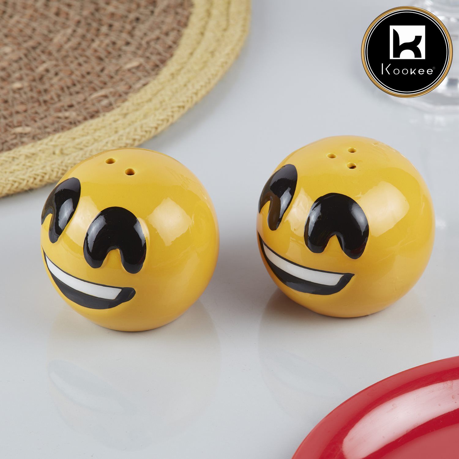 Kookee Salt and Pepper Sets, Yellow, ART10186