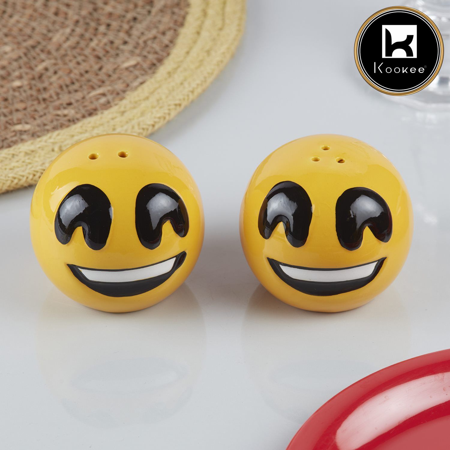 Kookee Salt and Pepper Sets, Yellow, ART10186