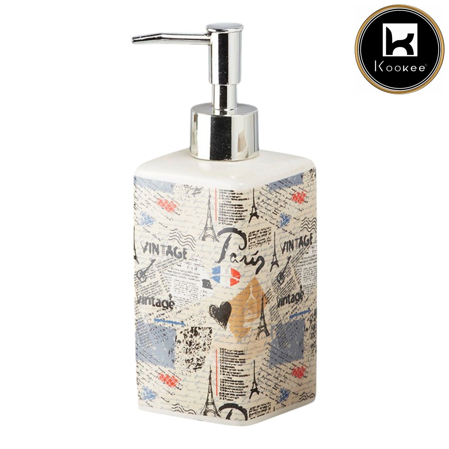 Ceramic Soap Dispensers, 1 piece (V-CBS-069-3)