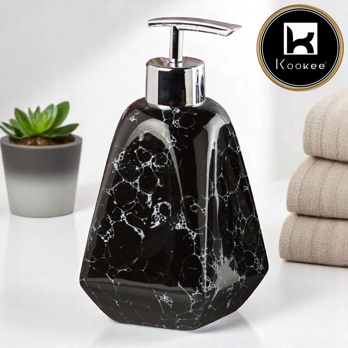 Kookee Ceramic Soap Dispensers, 1 piece (10227-SD)