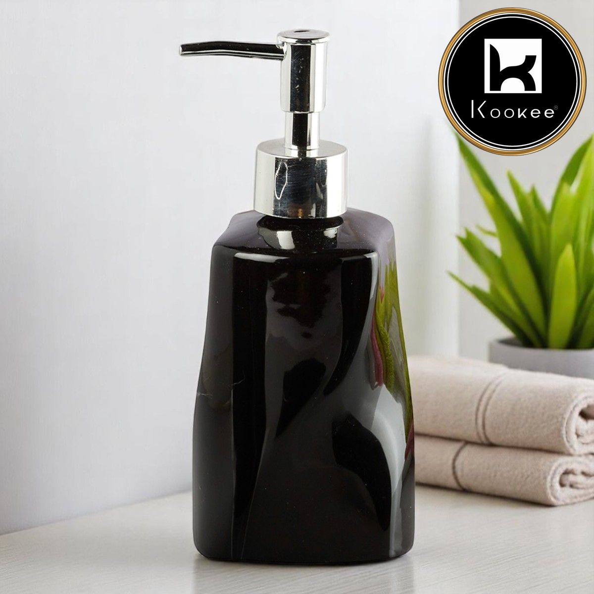 Kookee Ceramic Soap Dispensers, 1 piece (10235-SD)