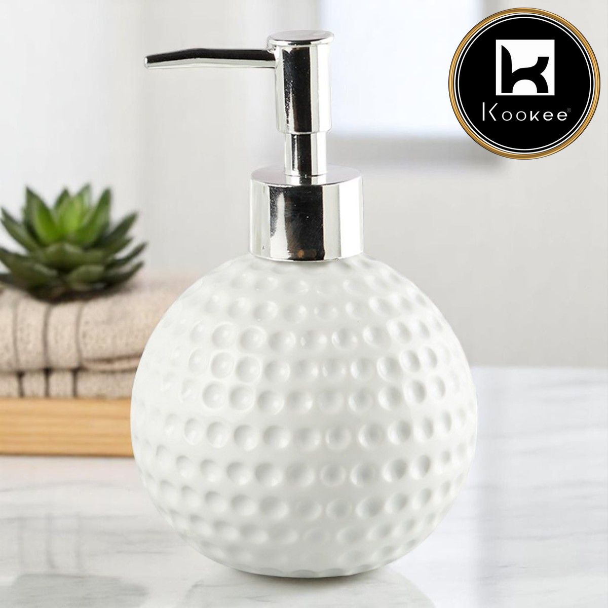 Kookee Ceramic Soap Dispensers, 1 piece (10239-SD)