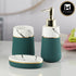 Ceramic Bathroom Accessories Set of 3 with Soap Dispenser (10258)