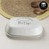 Ceramic Butter Dish Tray with Lid with 250g (10269)