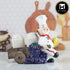 Polyresin Chef Salt and Pepper Shakers Set holder (10341)