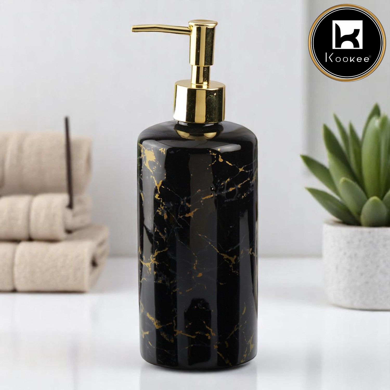 Kookee Ceramic Soap Dispensers, 1 piece (10390-SD)