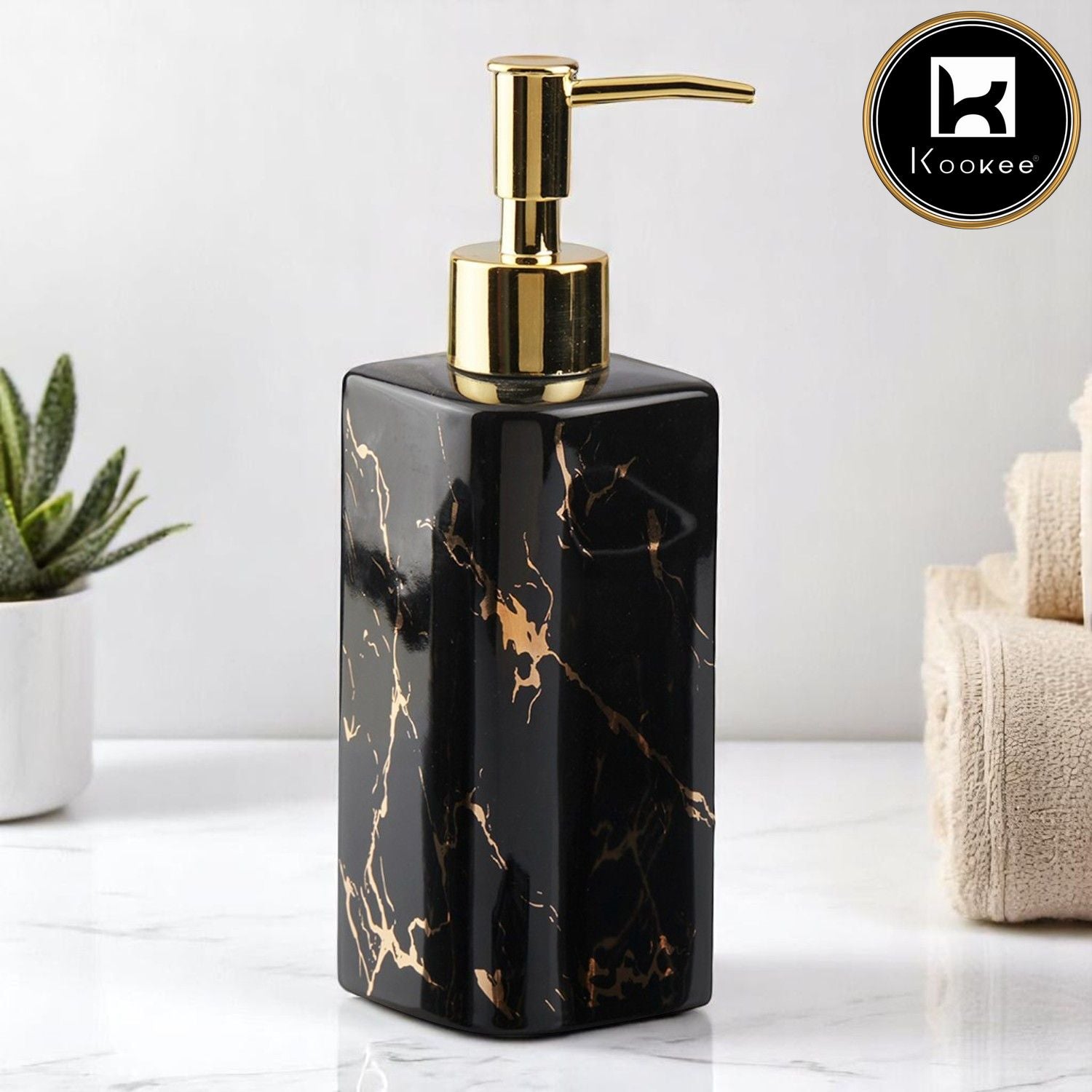 Kookee Ceramic Soap Dispensers, 1 piece (10399-SD)