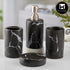 Ceramic Bathroom Set of 4 with Soap Dispenser (10425)