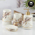 Ceramic Bathroom Set of 4 with Soap Dispenser (10427)