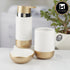 Ceramic Bathroom Set of 3 with Soap Dispenser (10435)