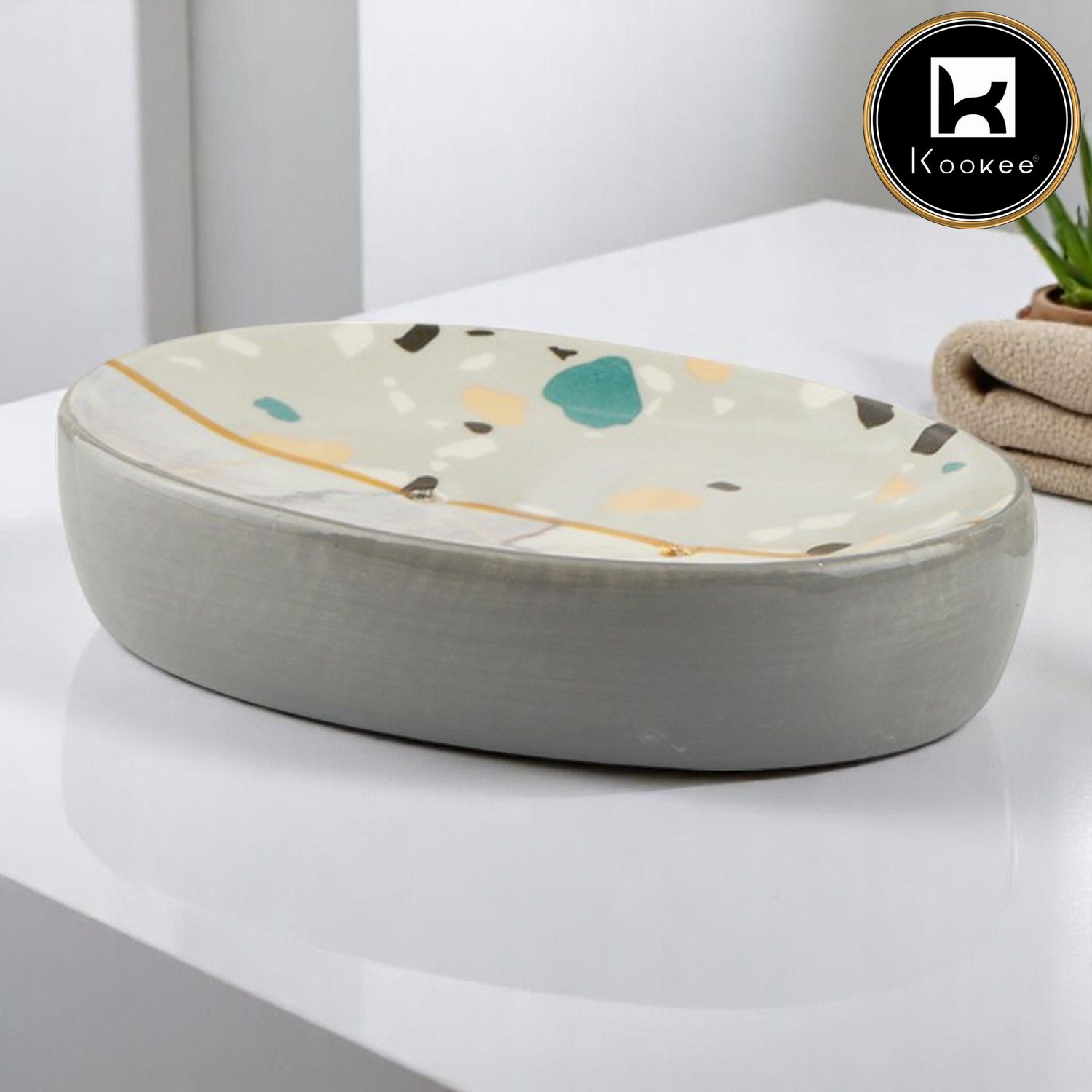 Ceramic Soap Holders, 1 piece (10472-SH)