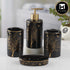 Ceramic Bathroom Set of 4 with Soap Dispenser (10473)