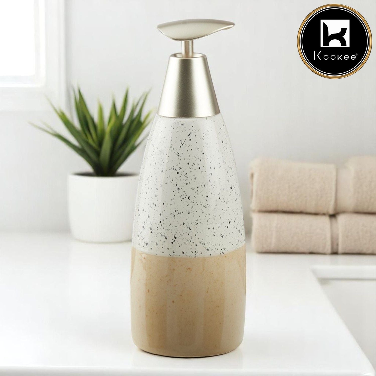 Kookee Ceramic Soap Dispensers, 1 piece (10479-SD)