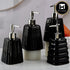 Ceramic Soap Dispenser for handwash for Bathroom, Black, (Set of 1) (10598)