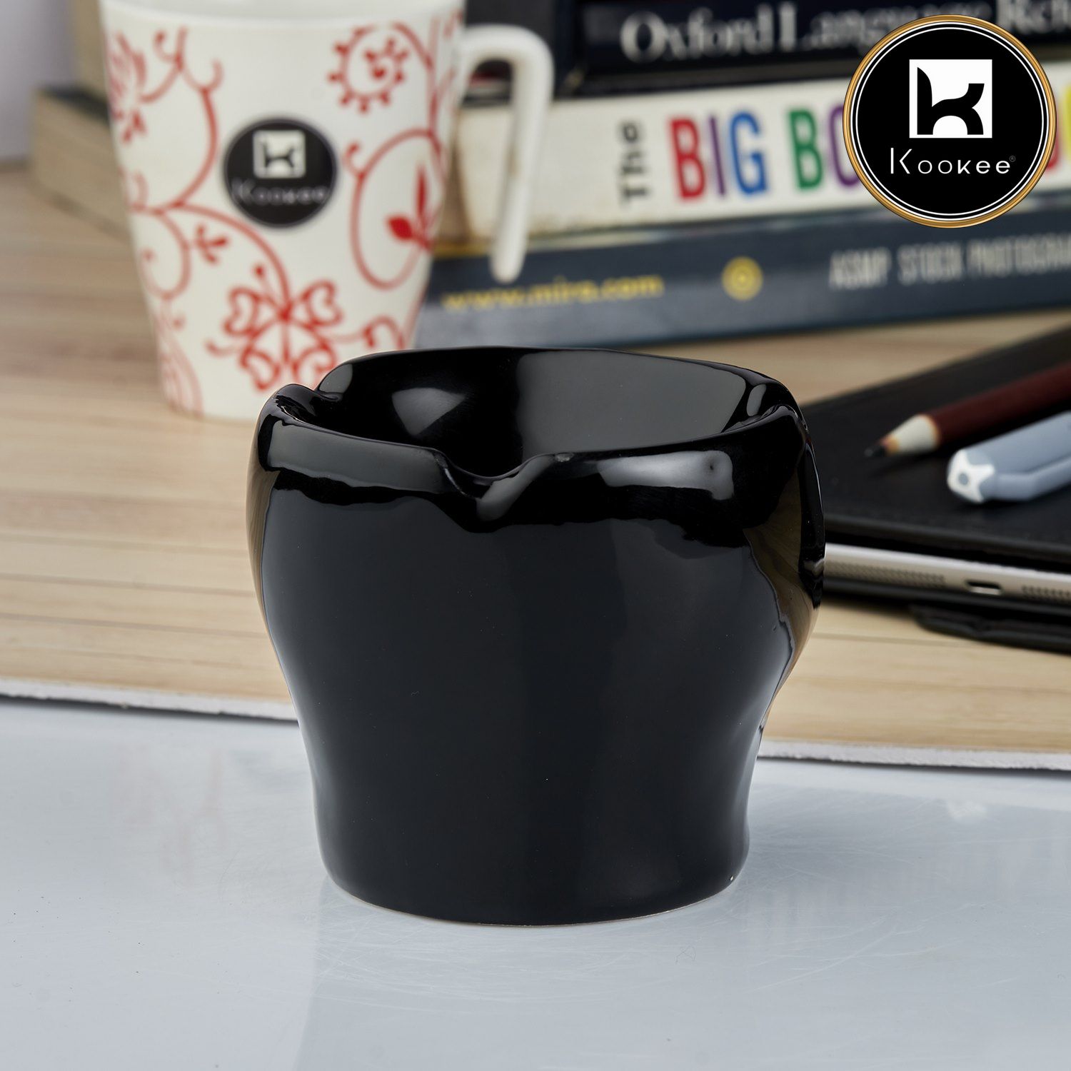 Ceramic Ashtray for Smokers (V-ASH-007-1)