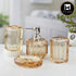 Acrylic Bathroom Set of 4 with Soap Dispenser (10720)