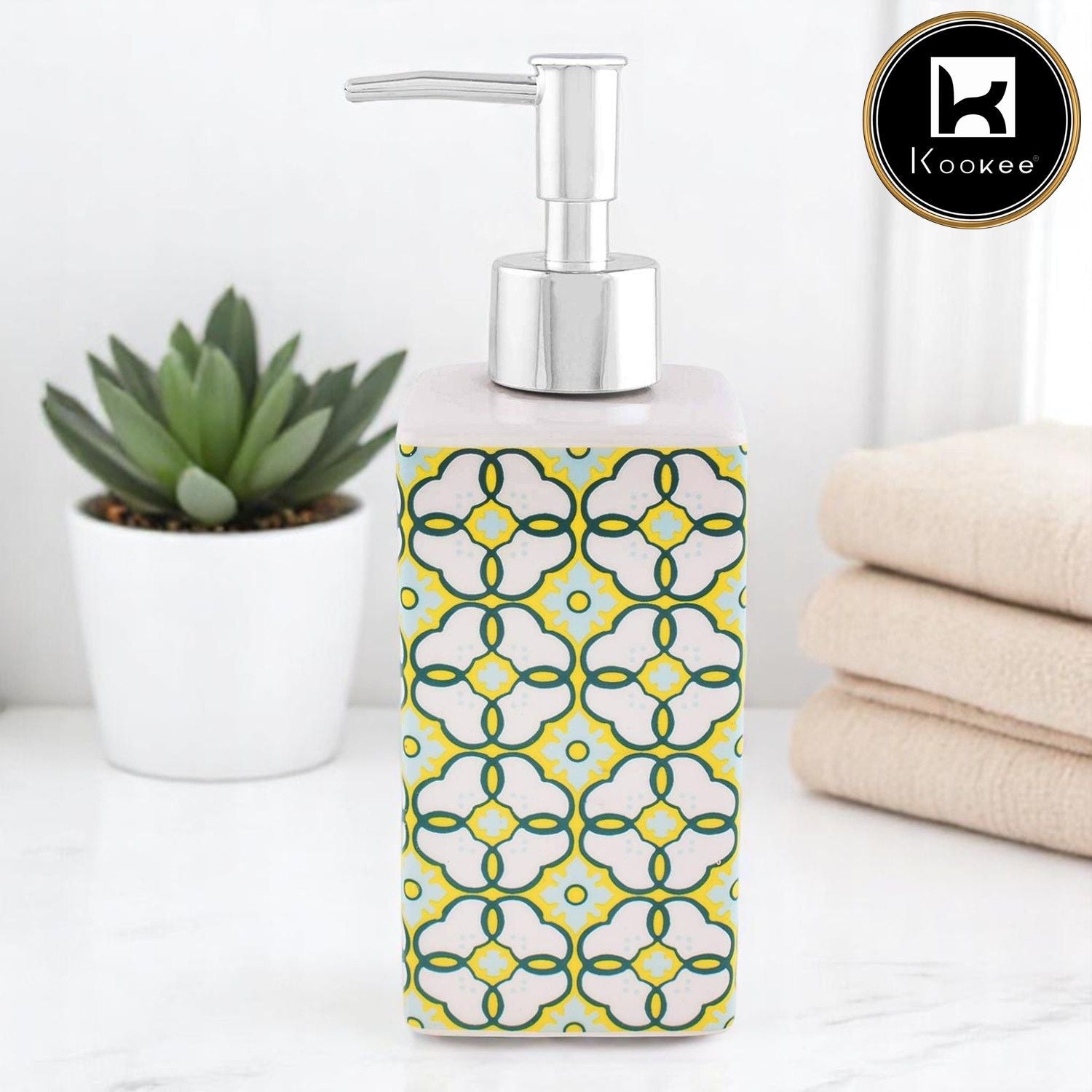 Kookee Ceramic Soap Dispensers, 1 piece (10724-SD)