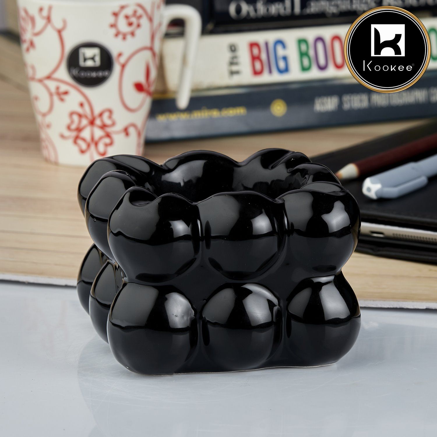 Ceramic Ashtray for Smokers (V-ASH-007-2)