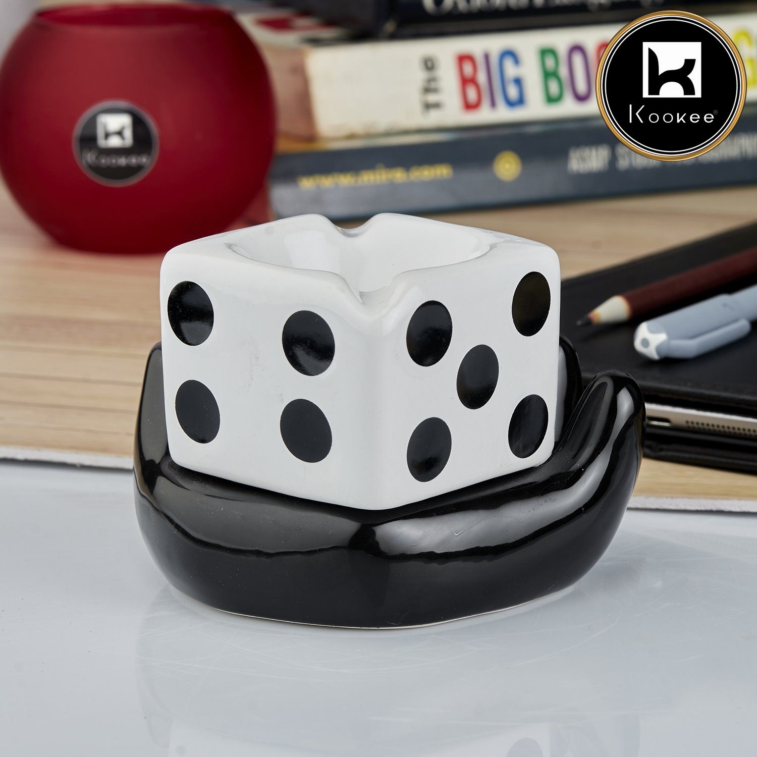 Ceramic Ashtray for Smokers (V-ASH-004-3)