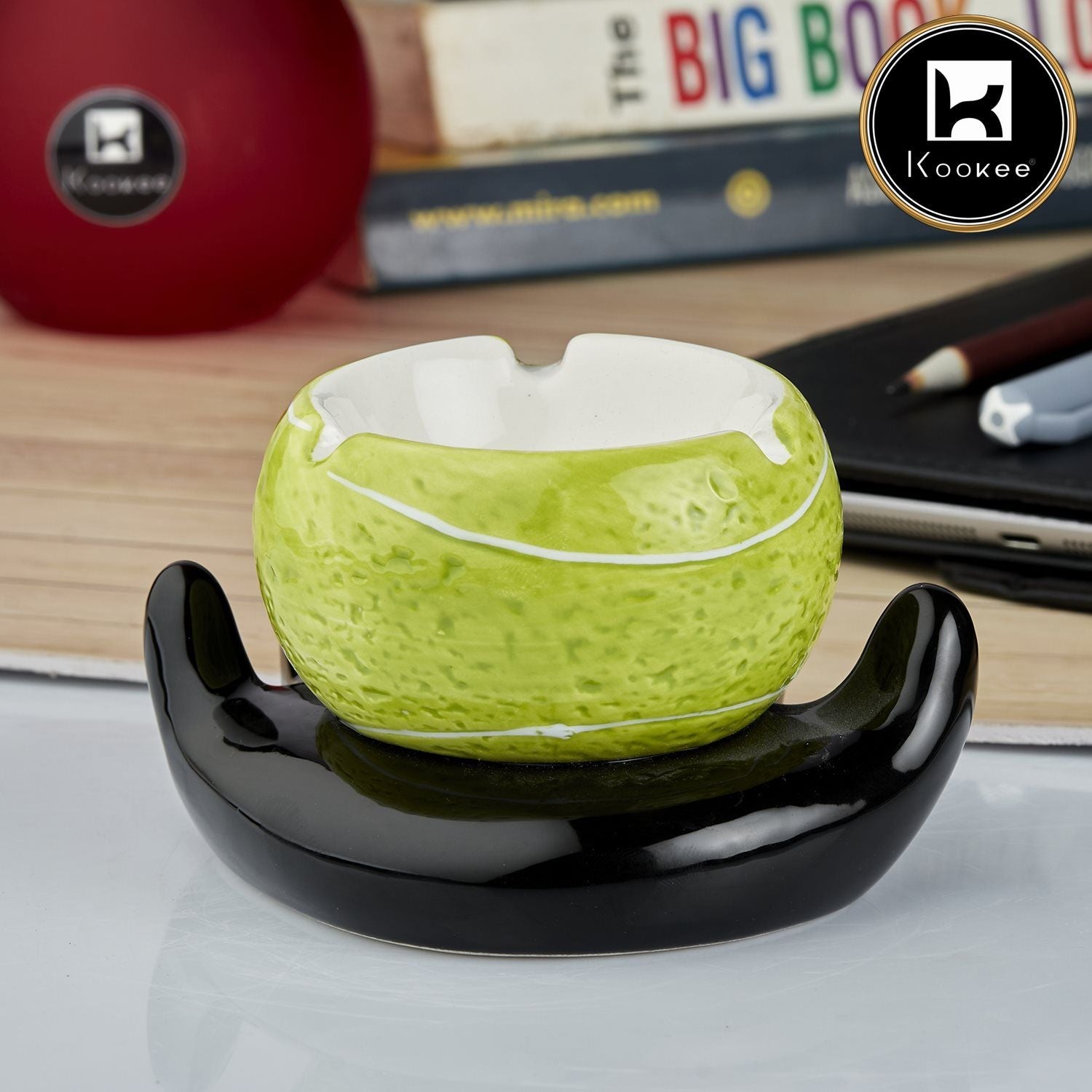 Ceramic Ashtray for Smokers (V-ASH-004-1)