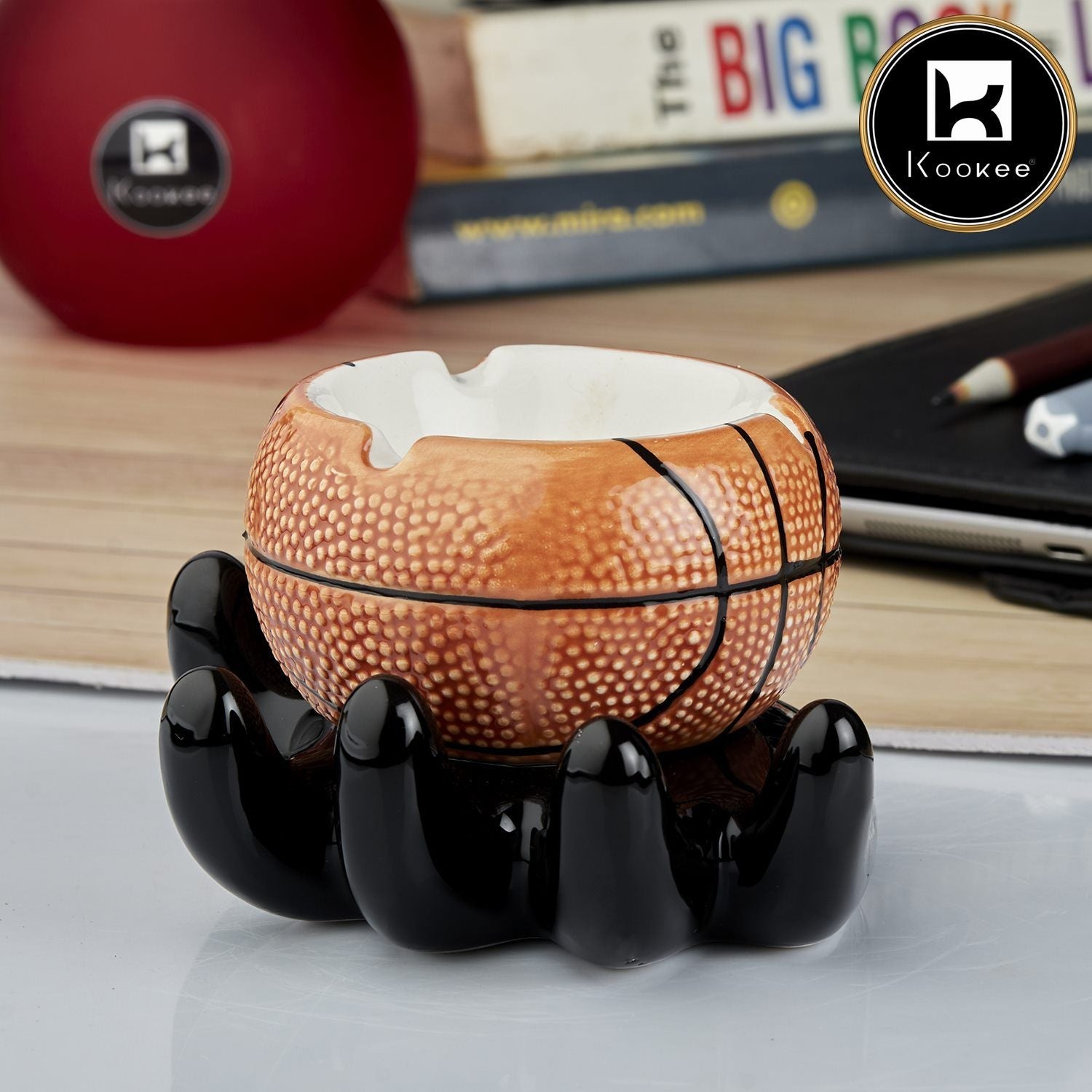 Kookee Ceramic Ashtray for Smokers (10782)